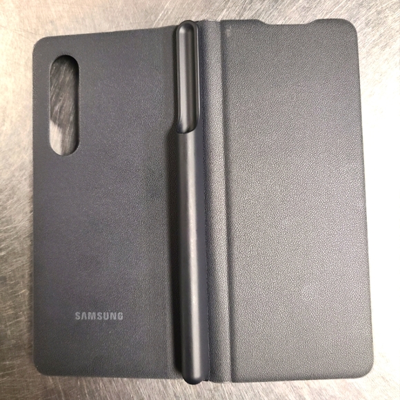 Original Samsung Official Galaxy Z Fold3 5G Flip Cover(ef-ff92pcbegww)